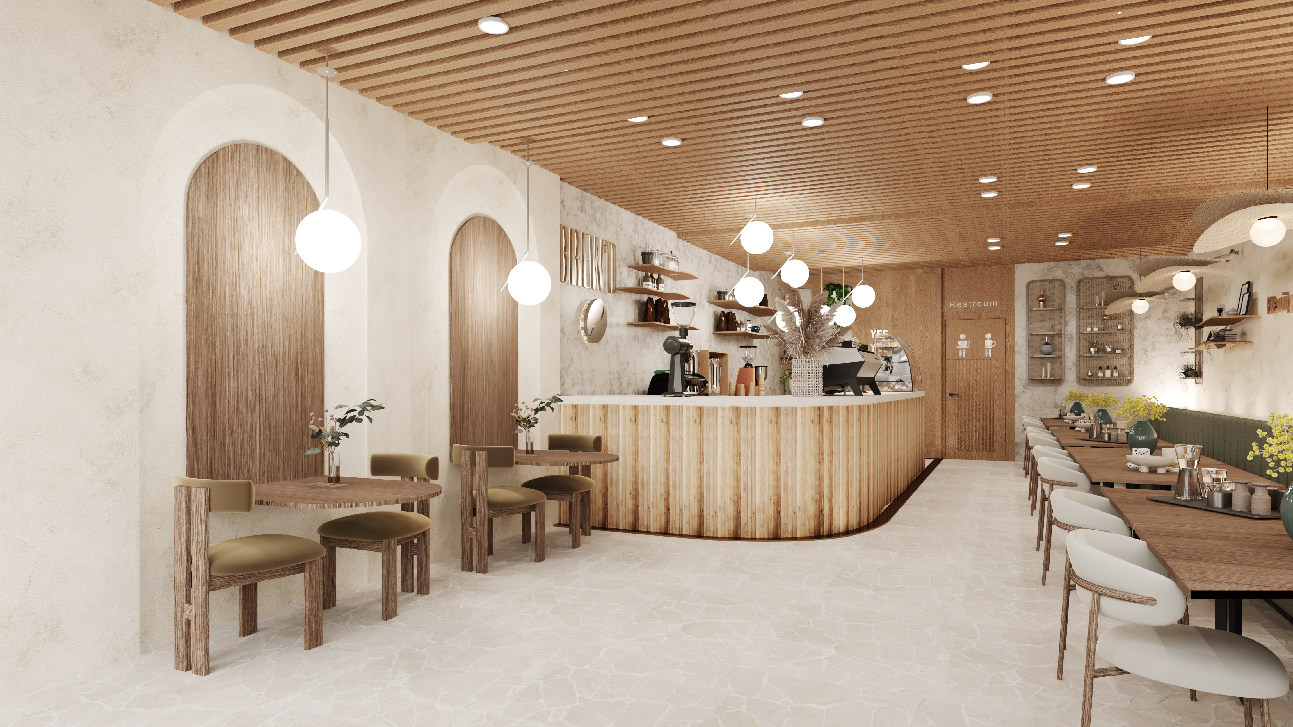 BREW’D Coffee Shop - HKDESIGNSCO interior design project