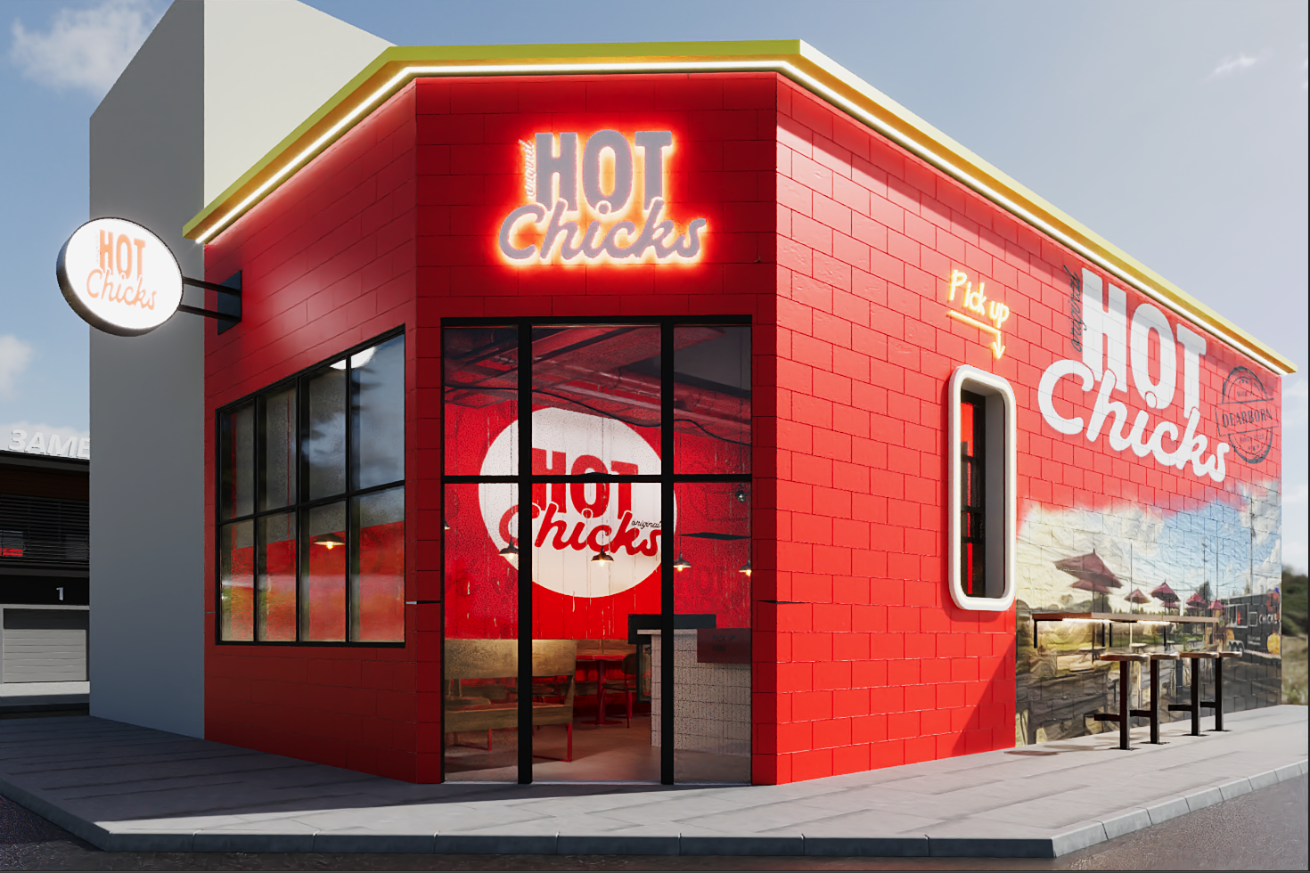 Hot Chicks - HKDESIGNSCO interior design project